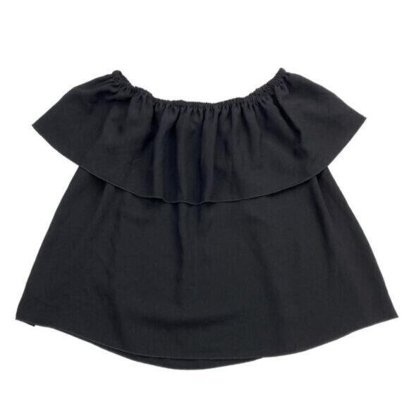 Aritzia Wilfred Promener Black Off the Shoulder Top Womens Size XS - Picture 4 of 7